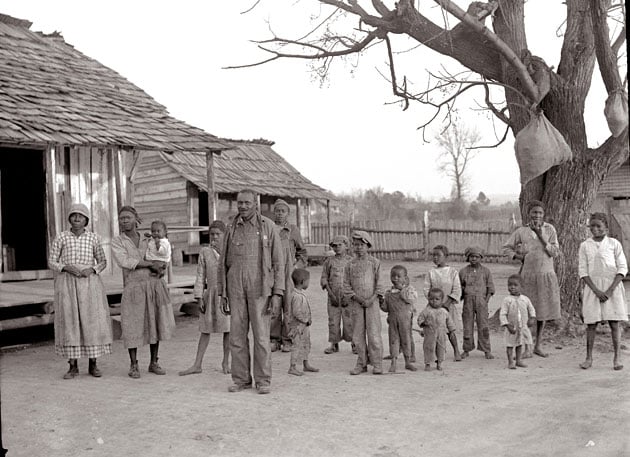 Former Slaves of the Pettway Plantation in Alabama 1937