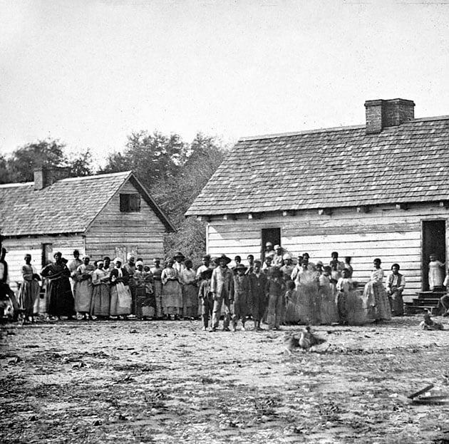 Southern Plantation Slaves Circa 1890s