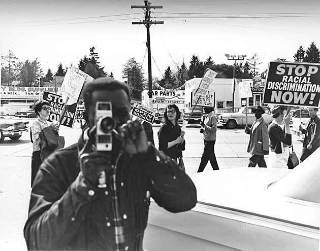Black and White Protesters Organize to Stop Racial Discrimination Circa 1960s