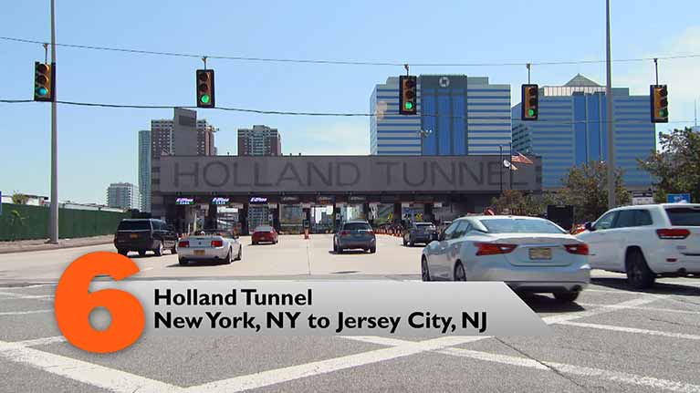 Holland Tunnel, New York, NY to Garden City, NJ