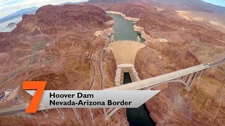 Hoover Dam, Arizona–Nevada Border