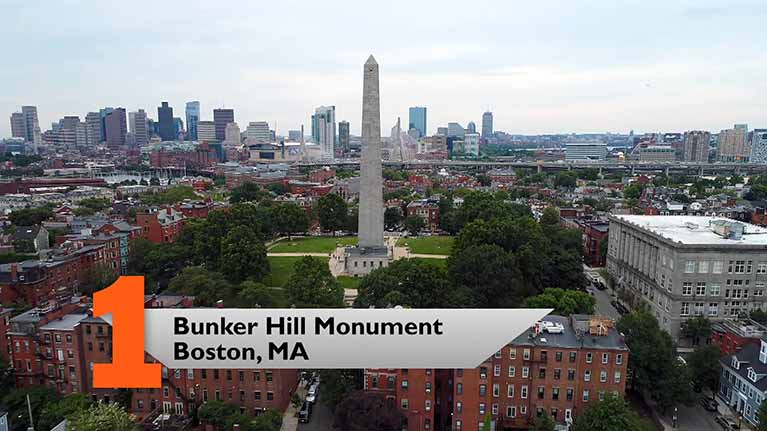 Bunker Hill Monument, Boston, MA