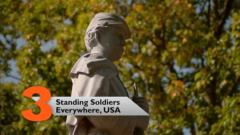 Standing Soldiers, Everywhere, USA