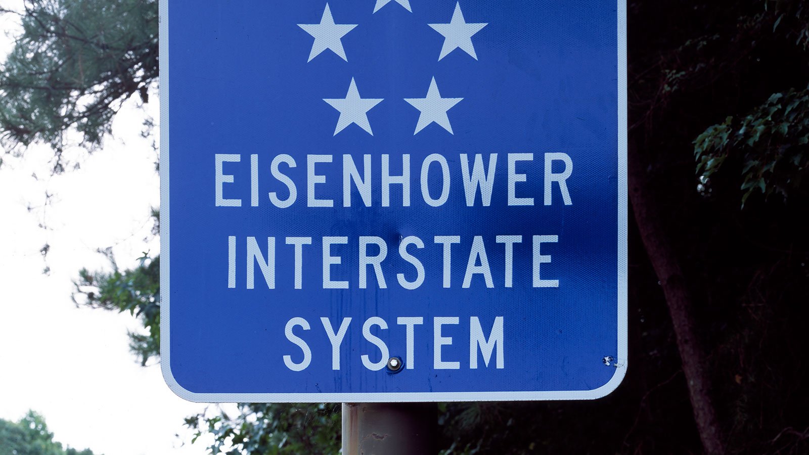 ign for the Interstate Highway System saluting President Dwight Eisenhower