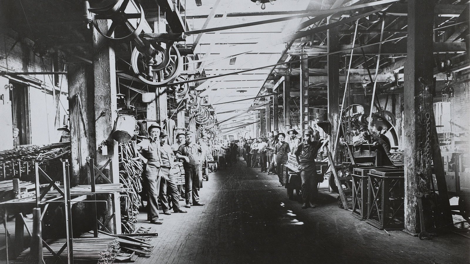 Workers at McCormick Factory.