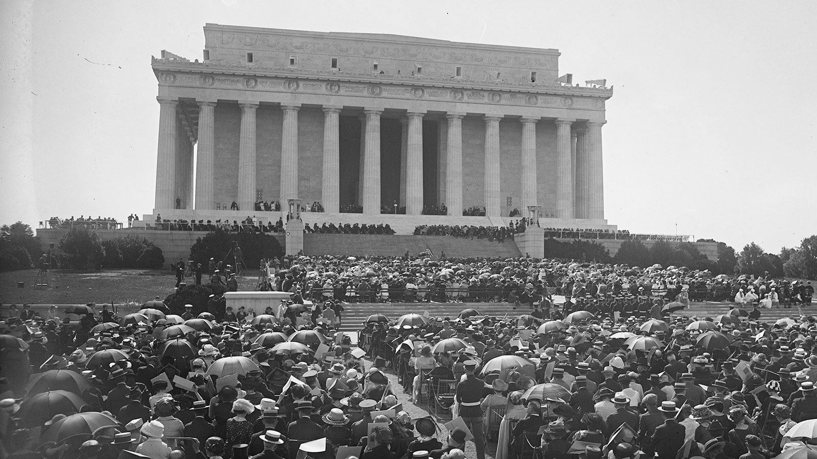 Dedication of the Lincoln Memorial on May 30, 1922