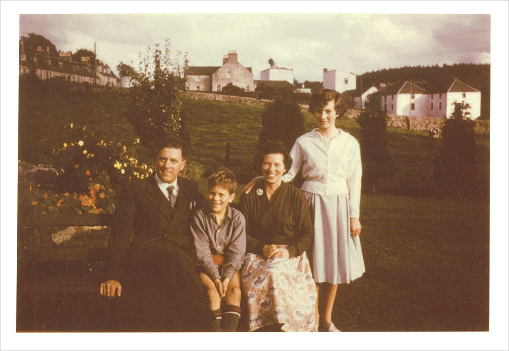 Robert Adam and family in 1958
