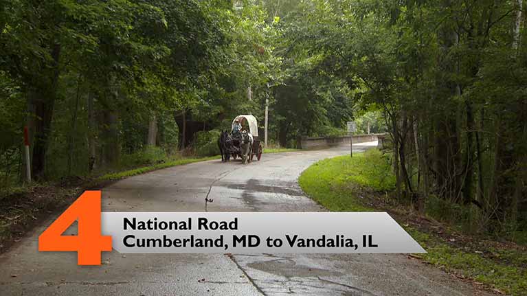 National Road, Cumberland, MD to Vandalia, IL