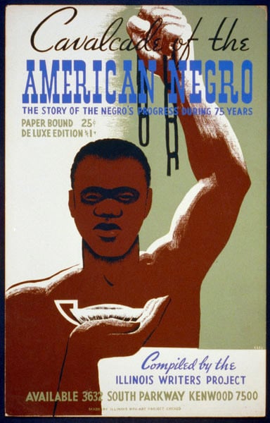 Book cover for Cavalcade of the American Negro