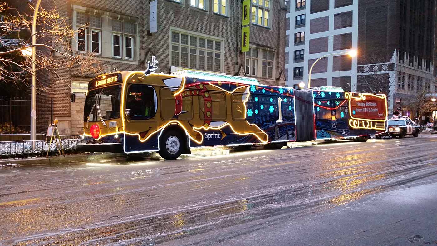 The CTA Holiday Train And Bus Are Back WTTW Chicago Public Media