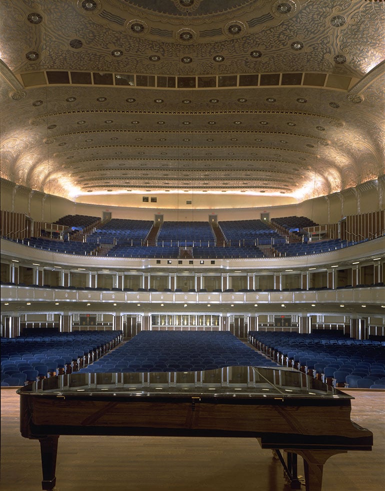 Severance Hall, view from stage