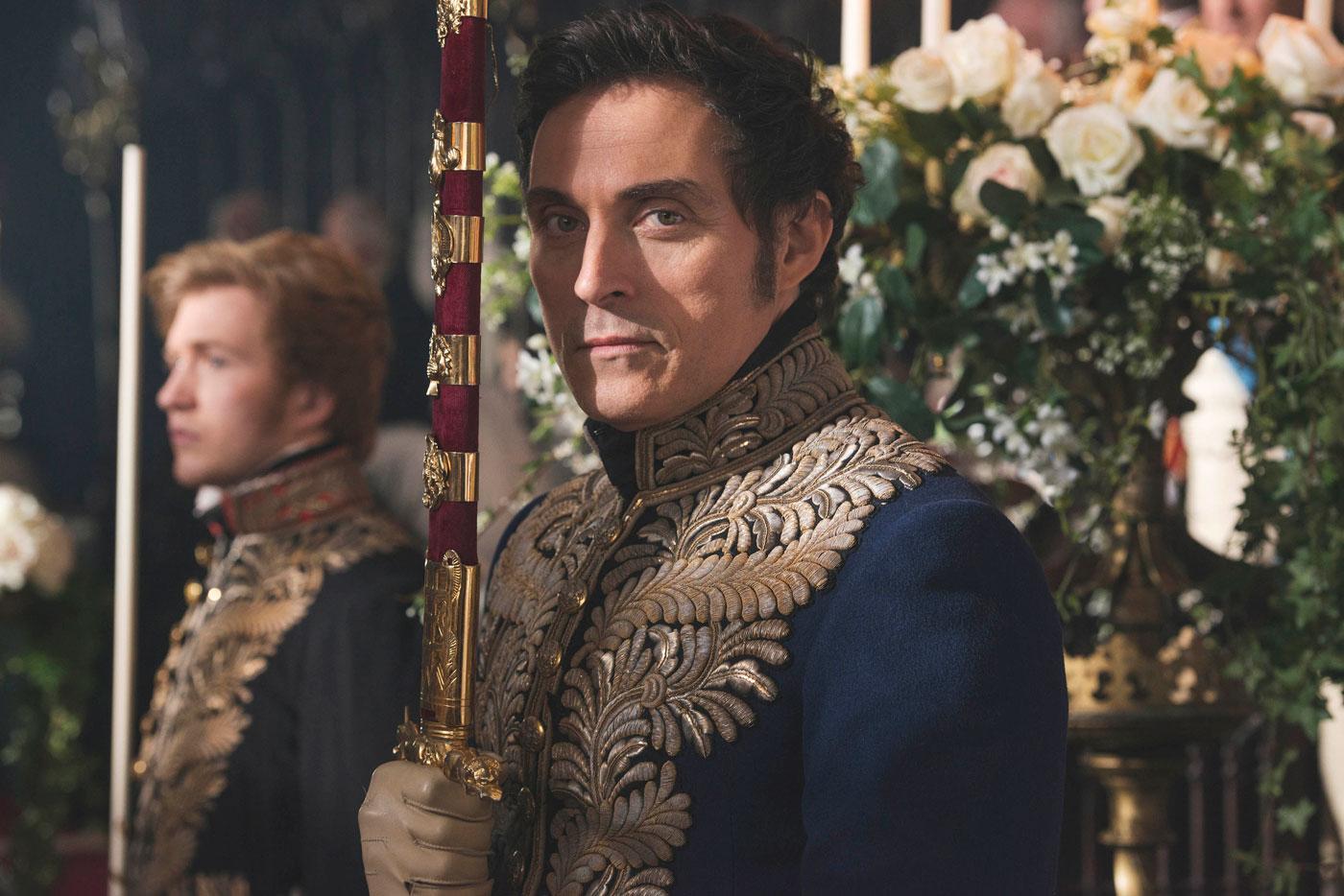 Rufus Sewell as Lord Melbourne. (ITV Plc)