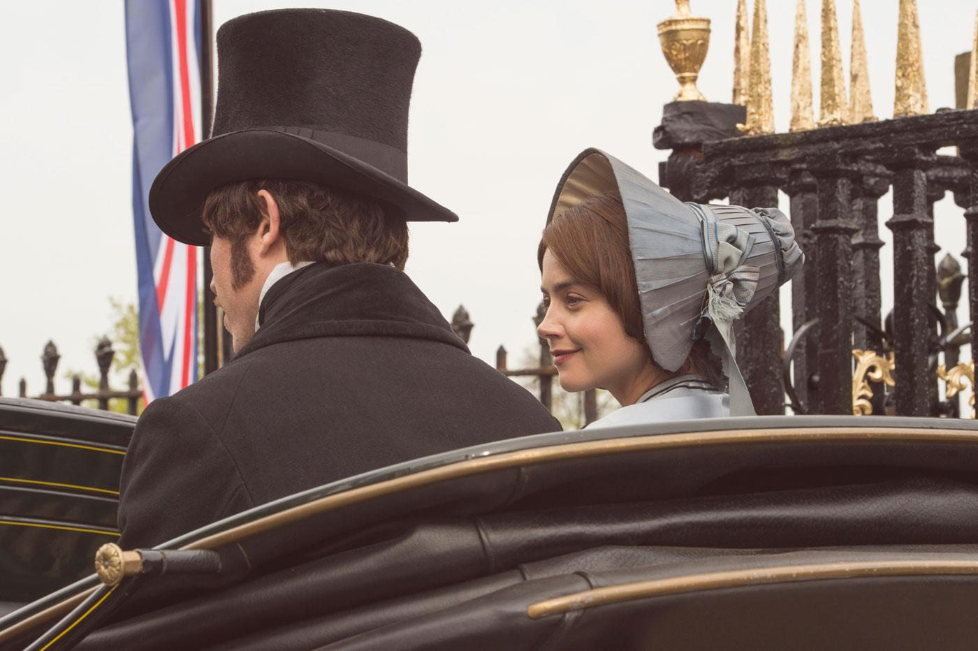 Albert and Victoria on a carriage ride. (ITV Plc)