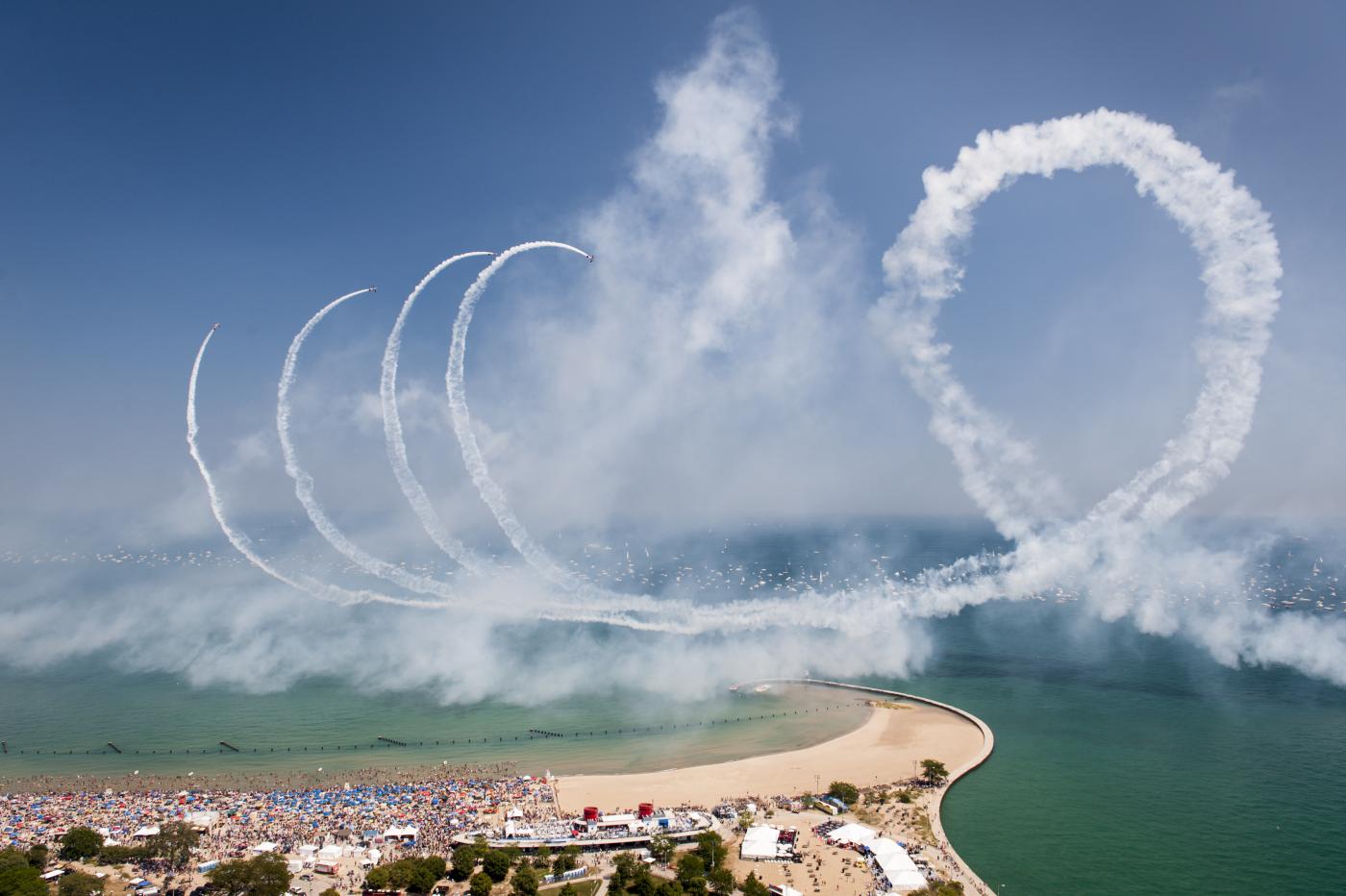 The Chicago Air and Water Show. Photo: City of Chicago, DCASE