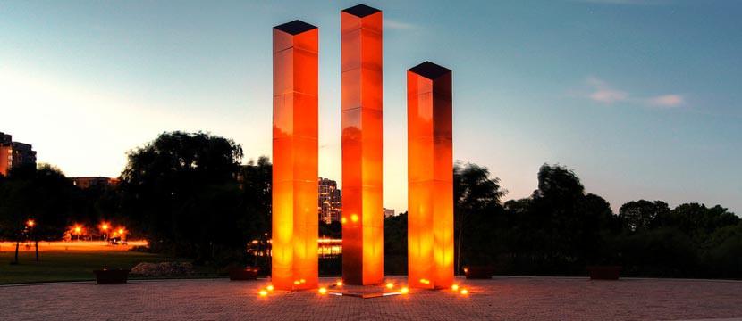 The Southeastern Wisconsin Vietnam Veterans Memorial in Milwaukee