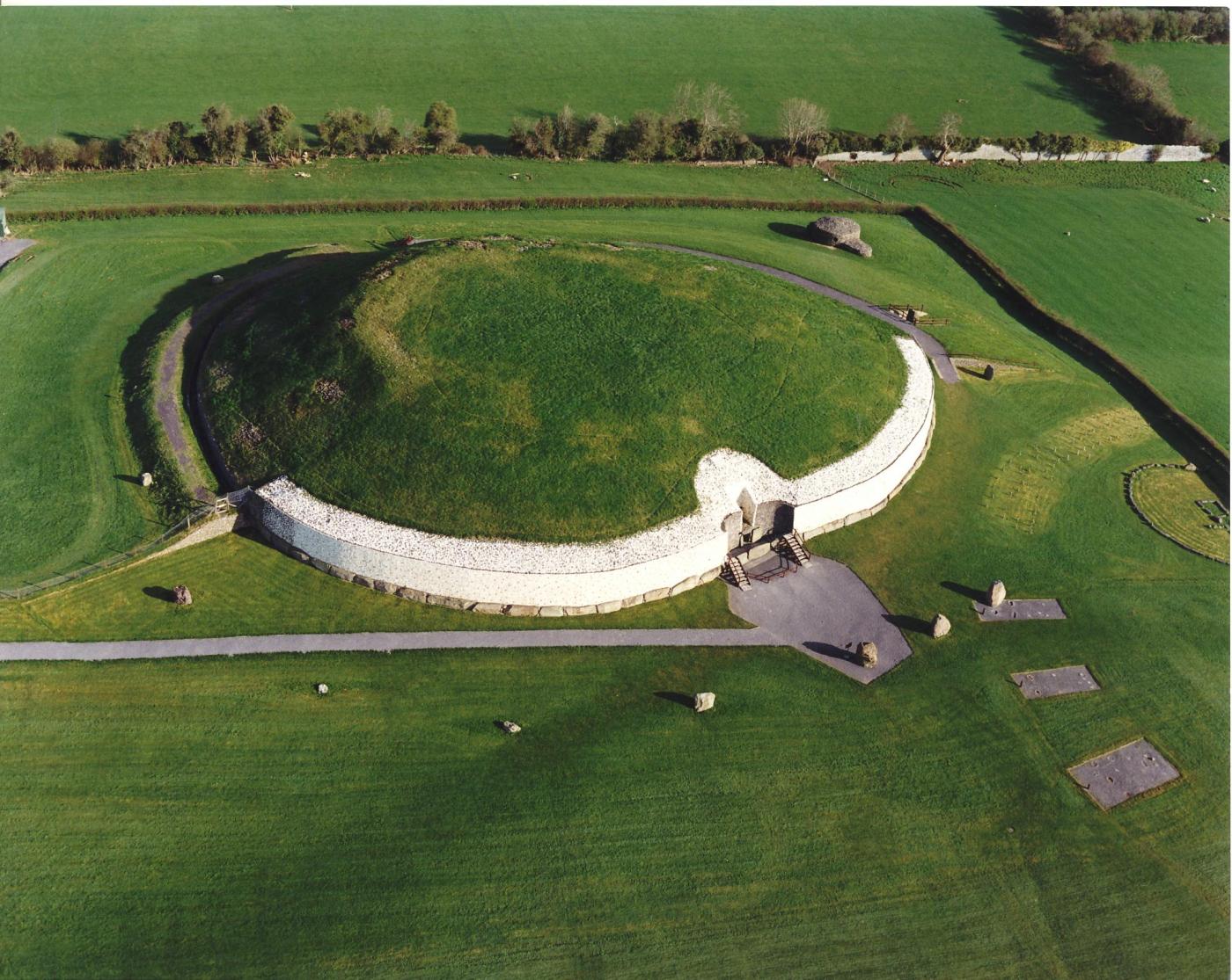 Newgrange tomb in Ireland