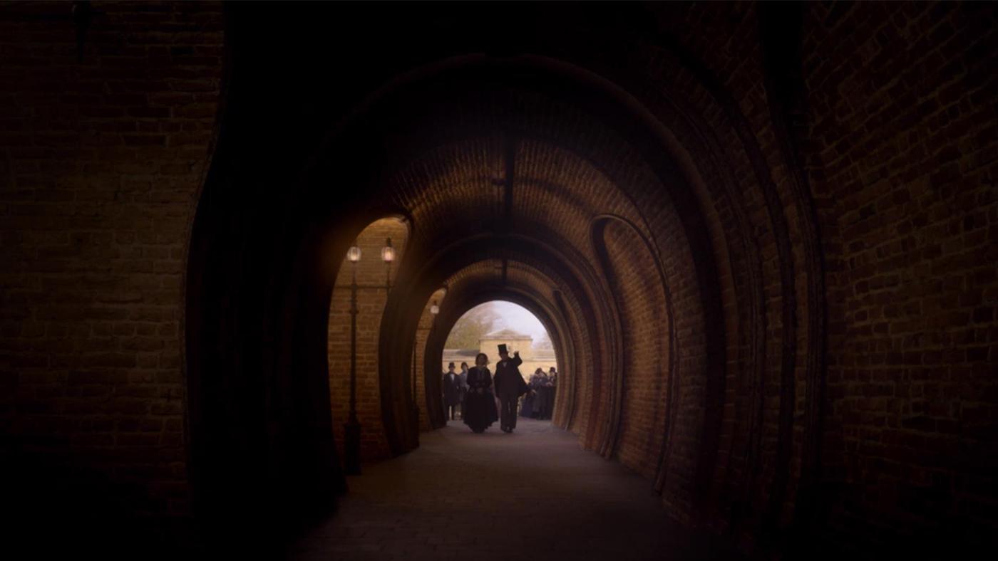 The Thames Tunnel in Victoria. Image: ITV Studios