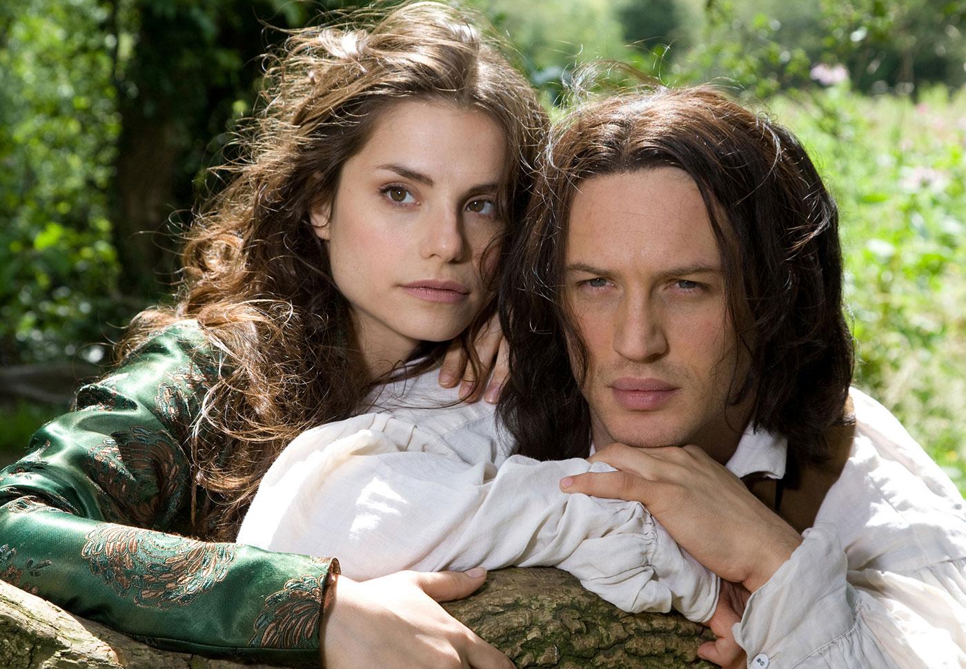 Cathy (Charlotte Riley) and Heathcliff (Tom Hardy) in Wuthering Heights. Photo: ITV 