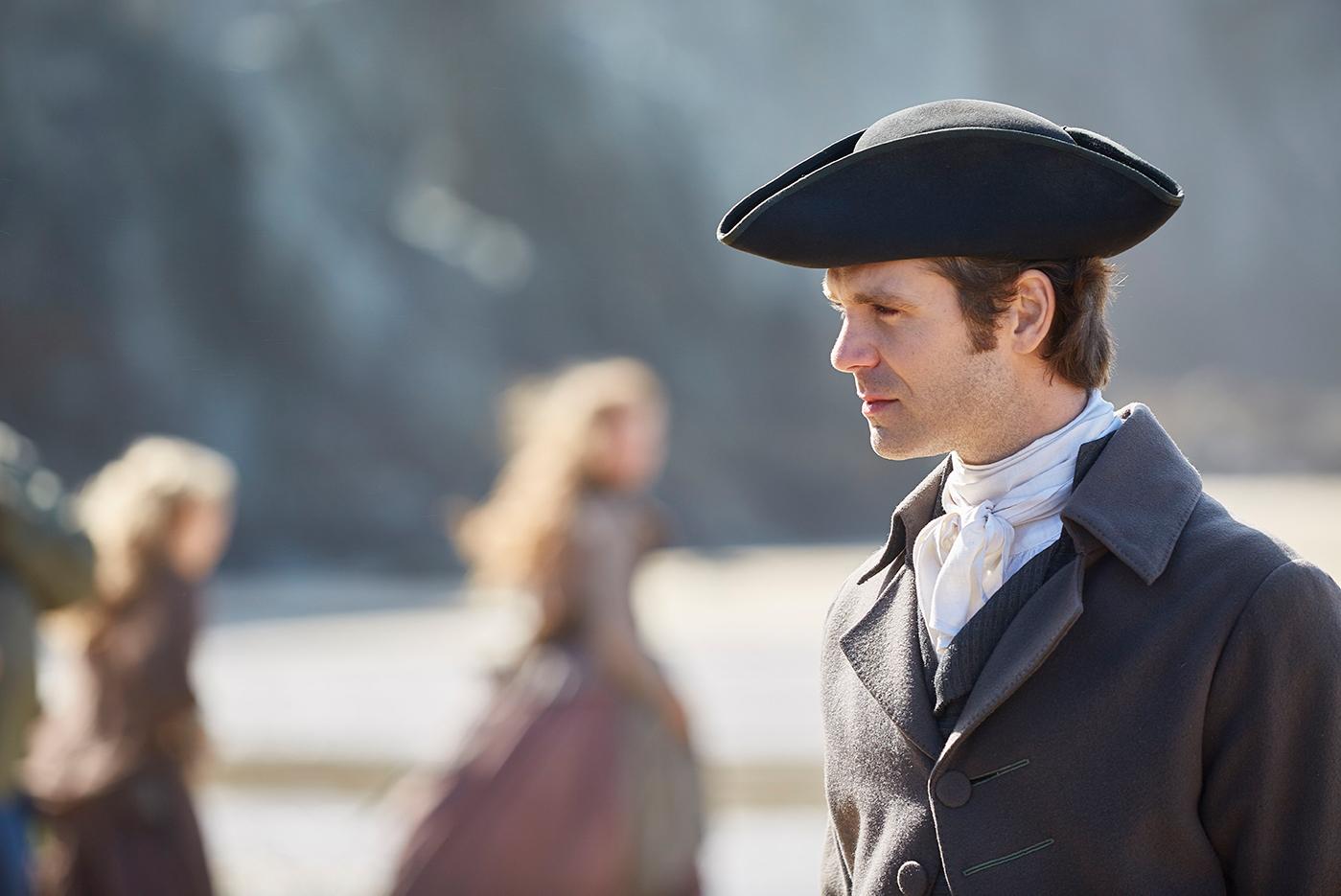 Luke Norris as Dwight in Poldark. Photo: Mammoth Screen for BBC and MASTERPIECE