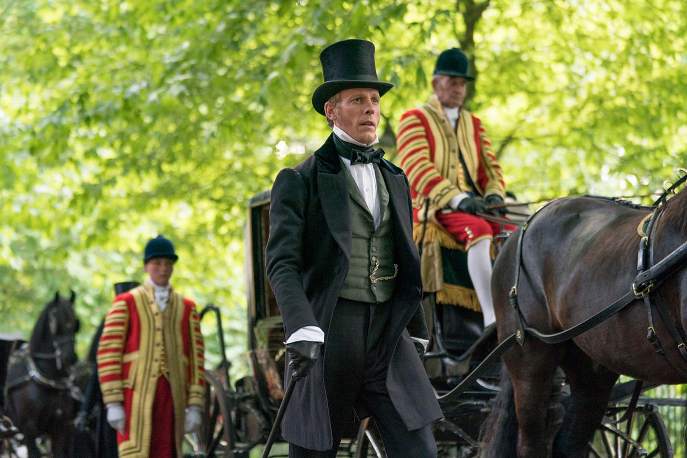 Laurence Fox as Lord Palmerston in Victoria. Photo: Aimee Spinks/ITV Plc for MASTERPIECE