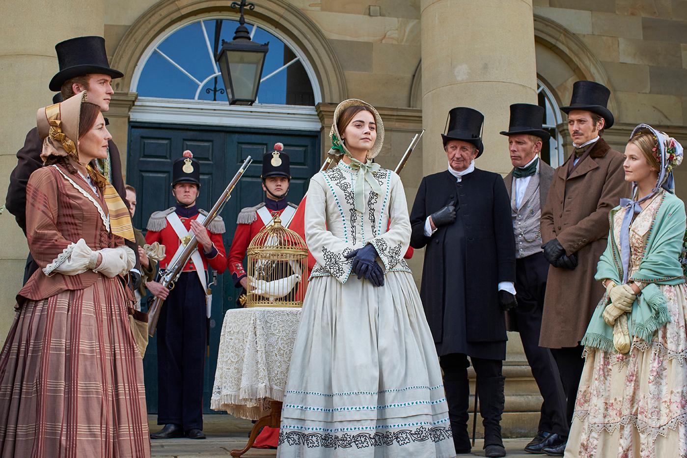 Jenna Coleman as Victoria in Dublin. Photo: Justin Slee/ITV Plc for MASTERPIECE