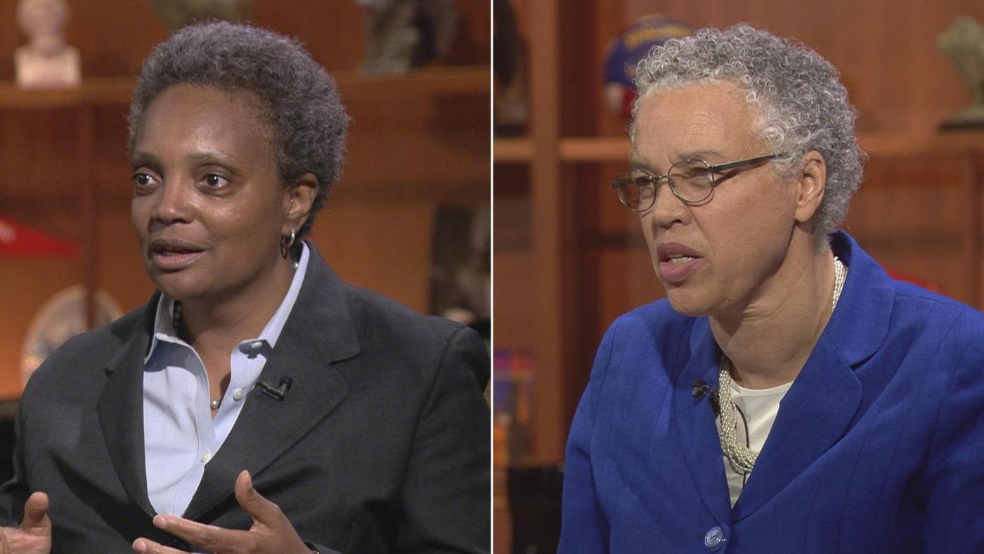 Chicago Mayoral Runoff Candidates Lori Lightfoot and Toni Preckwinkle