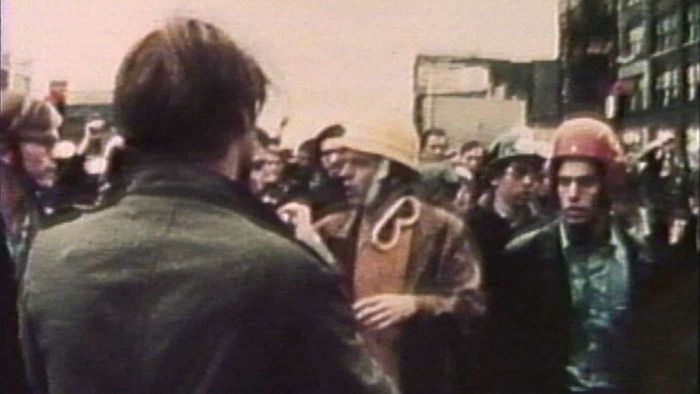 The Days of Rage in 1969 in Chicago. Image: From WTTW's Chicago Stories
