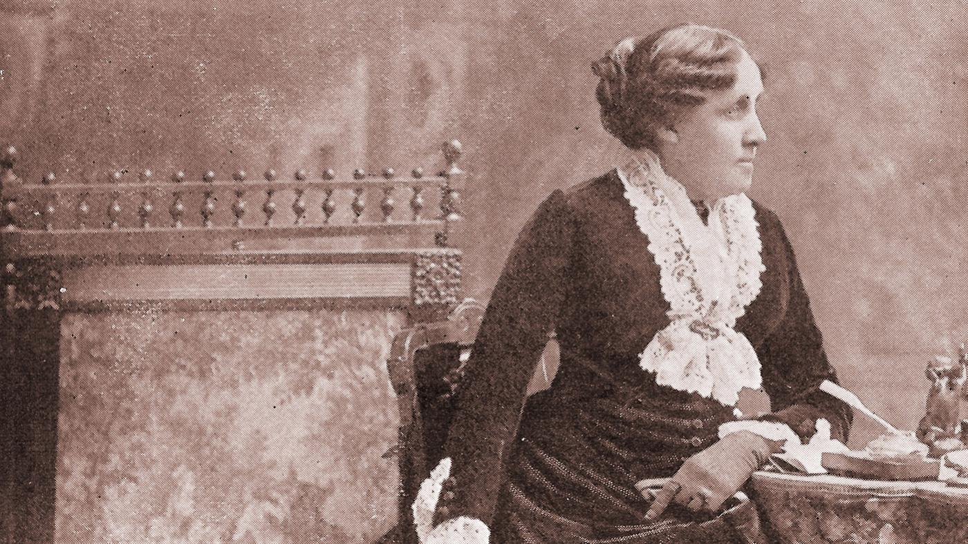 Louisa May Alcott. Image: Courtesy of Orchard House