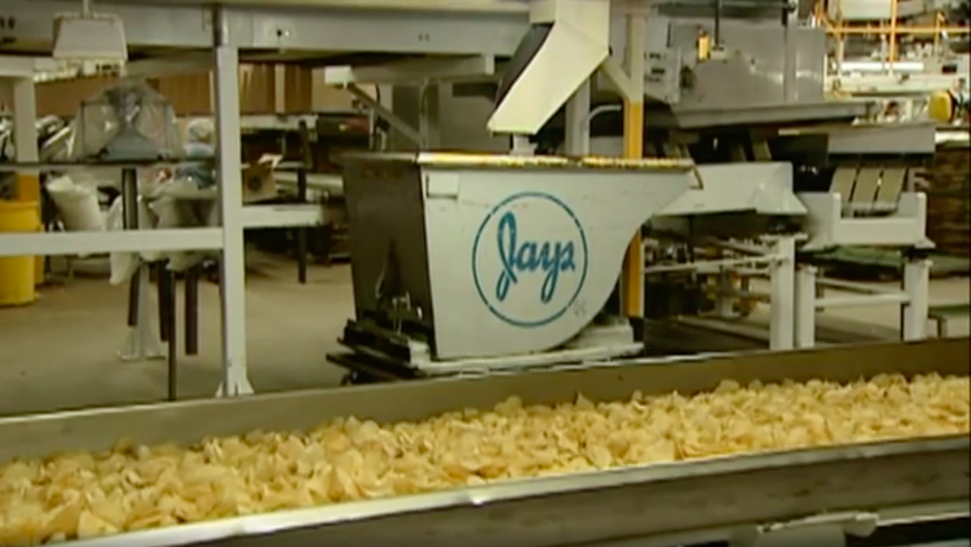 Jays potato chip factory