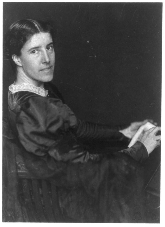Charlotte Perkins Gilman, prolific author best remembered for "The Yellow Wallpaper."