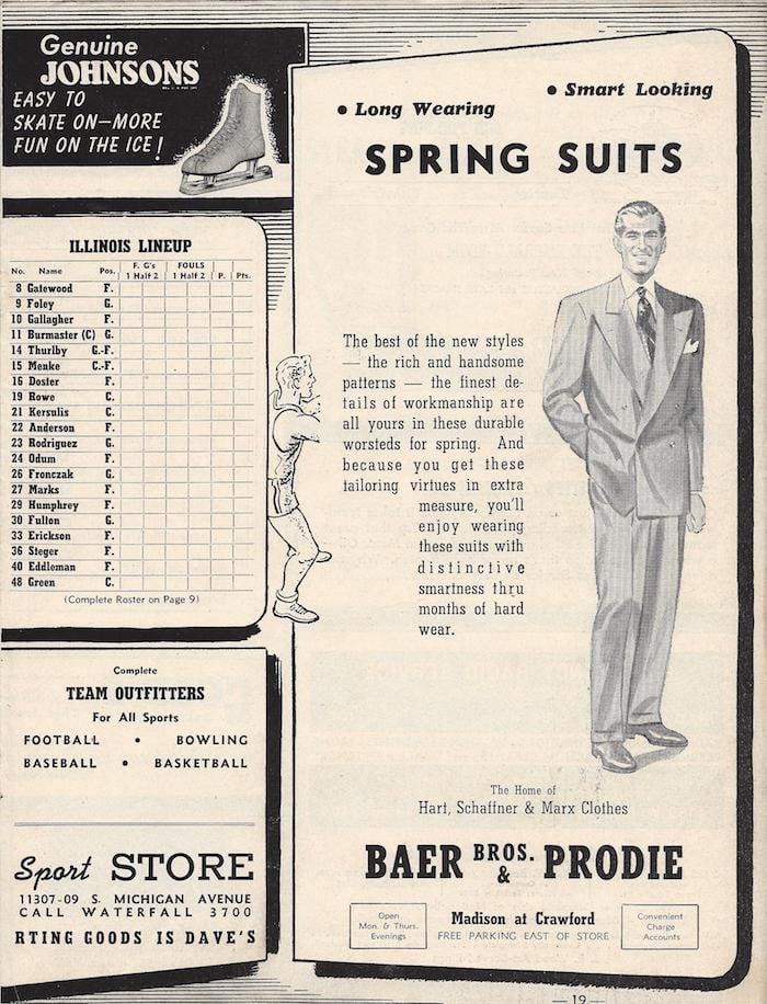 An ad for Baer Bros & Prodie