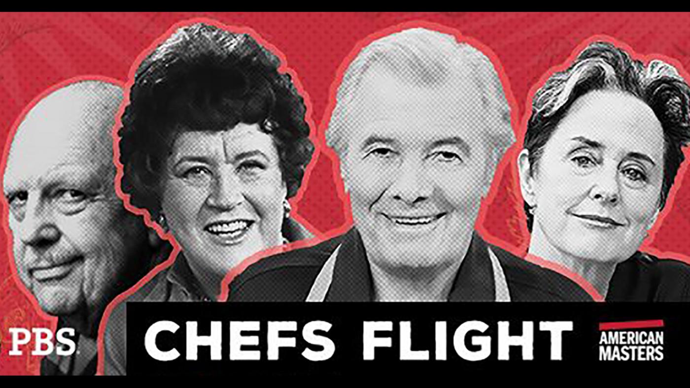 James Beard, Julia Child ,Jacques Pépin, and Alice Waters