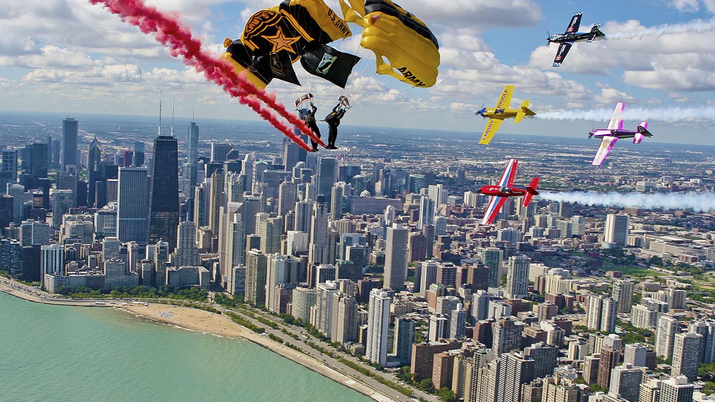 Golden Knights. Photo: City of Chicago, DCASE