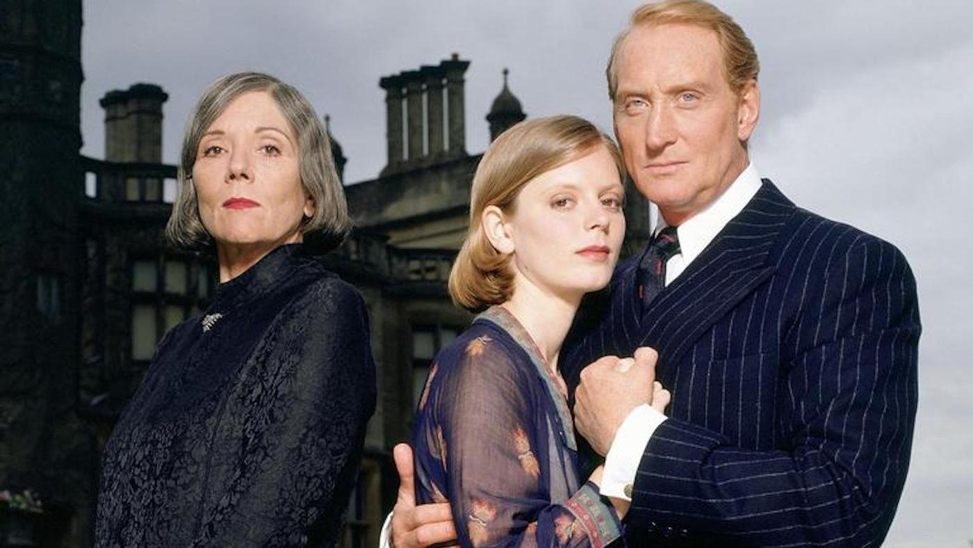 Diana Rigg, Emilia Fox, and Charles Dance in the 1997 'Masterpiece' version of 'Rebecca'