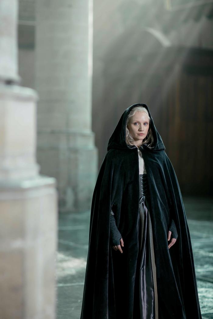 Emily Berrington as the Miniaturist. Photo: The Forge/Laurence Cendrowicz for BBC and MASTERPIECE