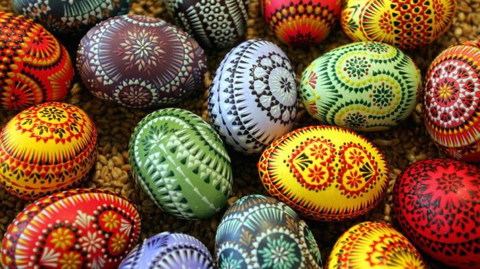 Eggs have been decorated for thousands of years and have long been associated with death and rebirth.