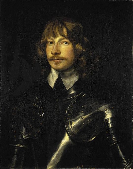 Painting of James G. Montrose, a 17th century Scottish military leader known as "the Great Montrose," by William Dobson.