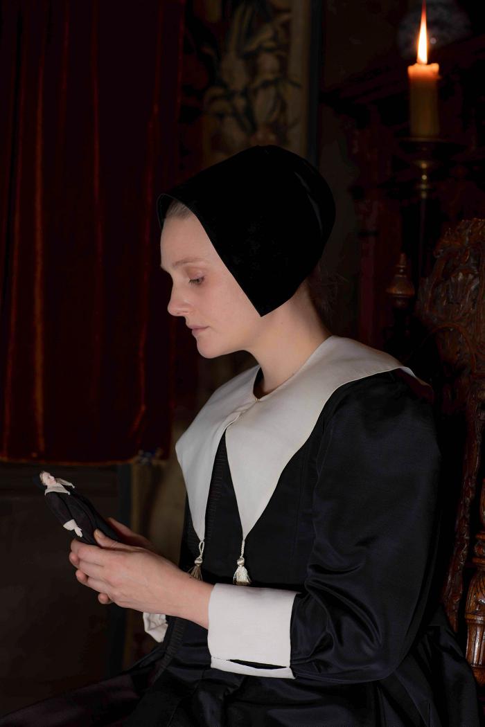 Romola Garai as Marin Brandt in The Miniaturist. Photo: The Forge/Laurence Cendrowicz for BBC and MASTERPIECE