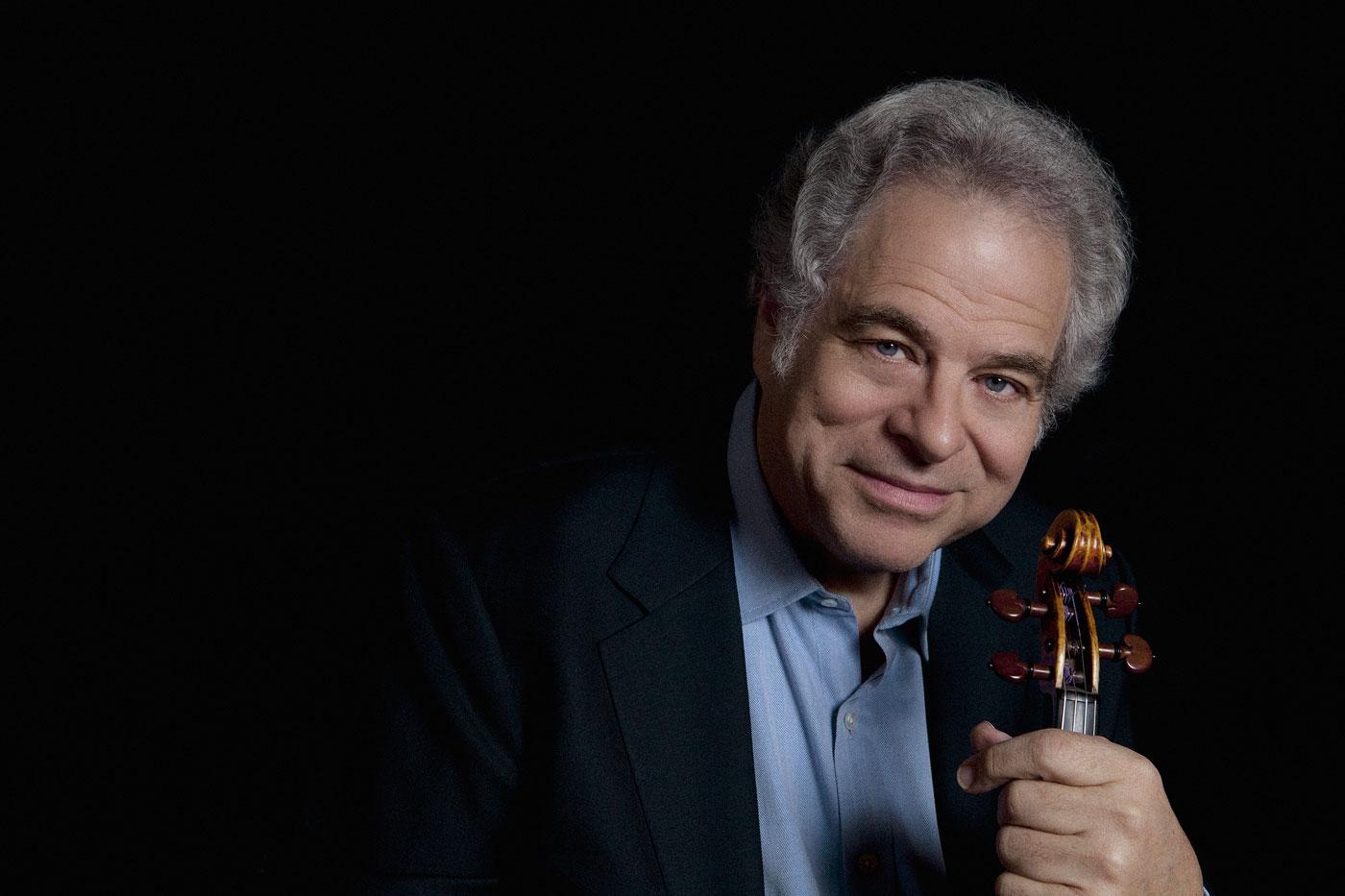 The violinist Itzhak Perlman. (Photo credit: Lisa Marie Mazzucco)