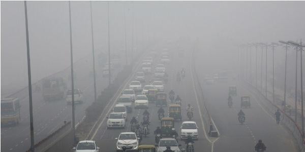 Smog in New Delhi in November 2017