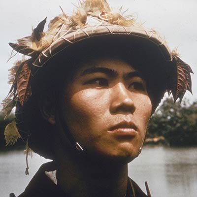 North Vietnamese soldier. Photo: Contemporary Films, London