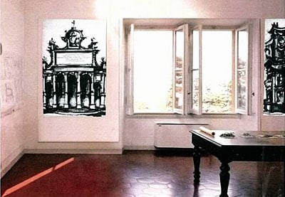 Michael Graves drawing room in Rome