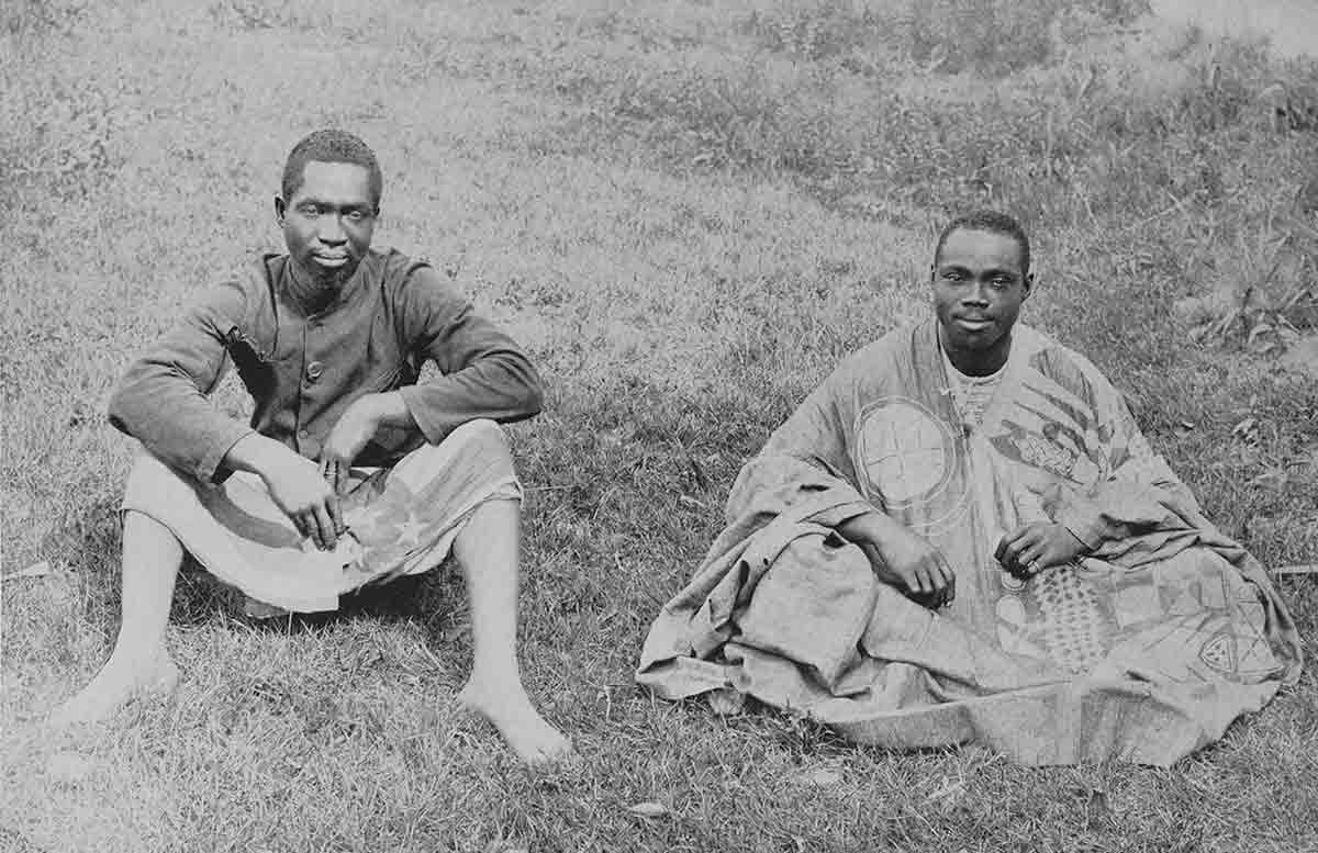 Men from the African nation of Dahomey