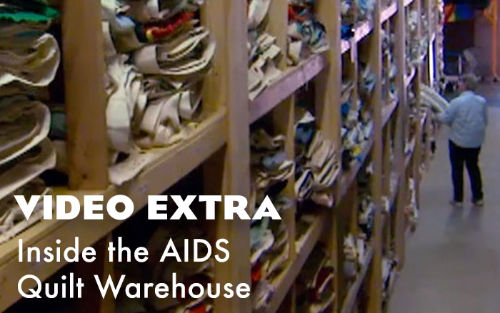 Video Extra: Inside the AIDS Quilt Warehouse