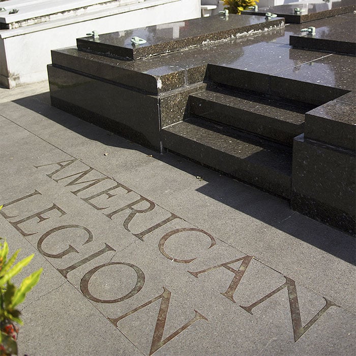 American Legion communal grave