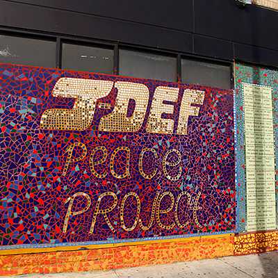 Jeff Maldonado & J-Def Peace Project, 1719 S. Paulina Street, 2014