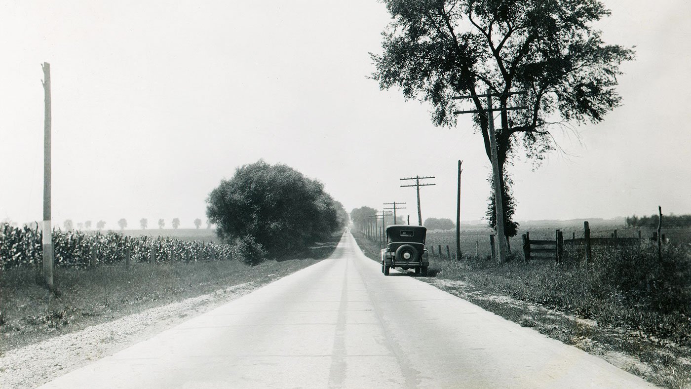 One-half mile west of Malta, Illinois, 1926