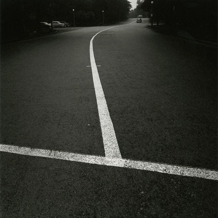 A photo by Harry Callahan, a renowned teacher at the Institute of Design