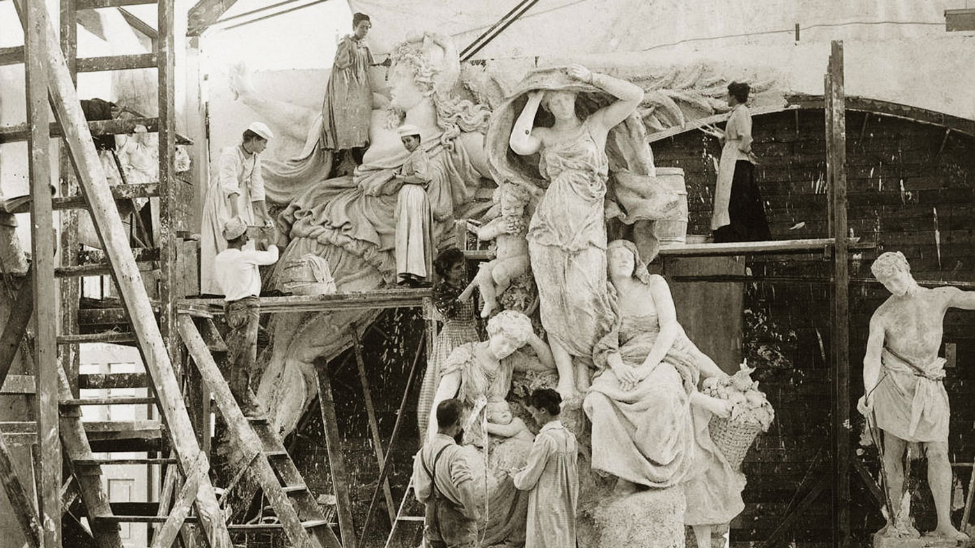 The White Rabbits at work on the World’s Columbian Exposition