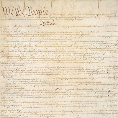 The United States Constitution. Photo: National Archives and Records Administration